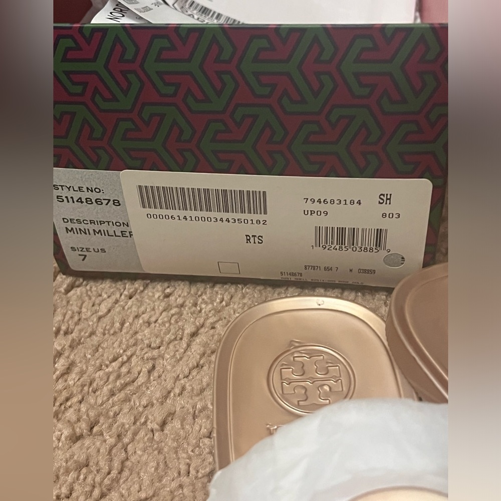 Tory Burch Mini Miller Sandals - Picture 2 of 4
